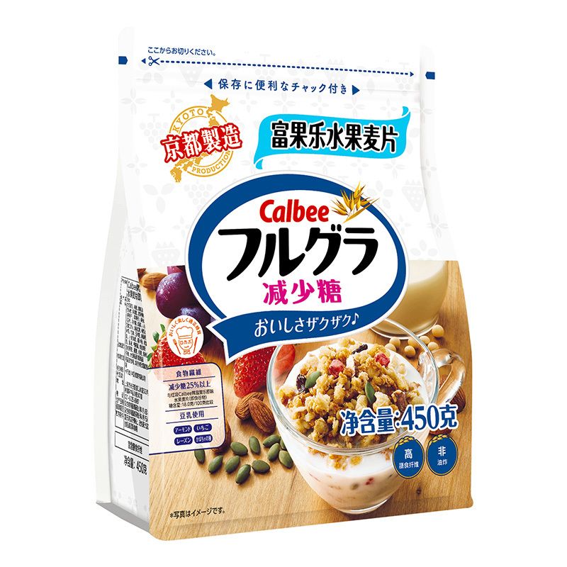 Calbee 水果麥片450g-500g