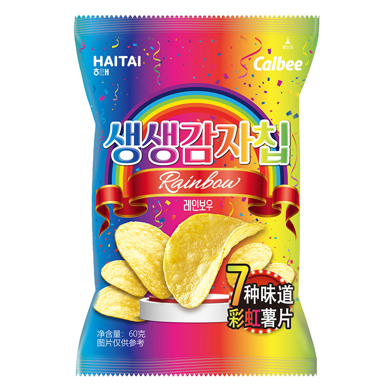 海太彩虹薯片海鮮味