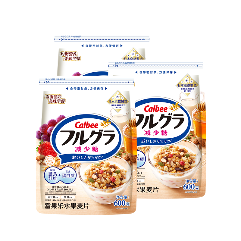 Calbee 水果麥片600g