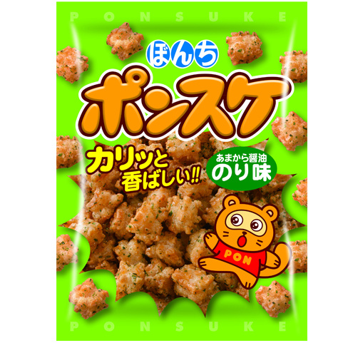 本奇一口吃紫菜醬油味香脆脆餅