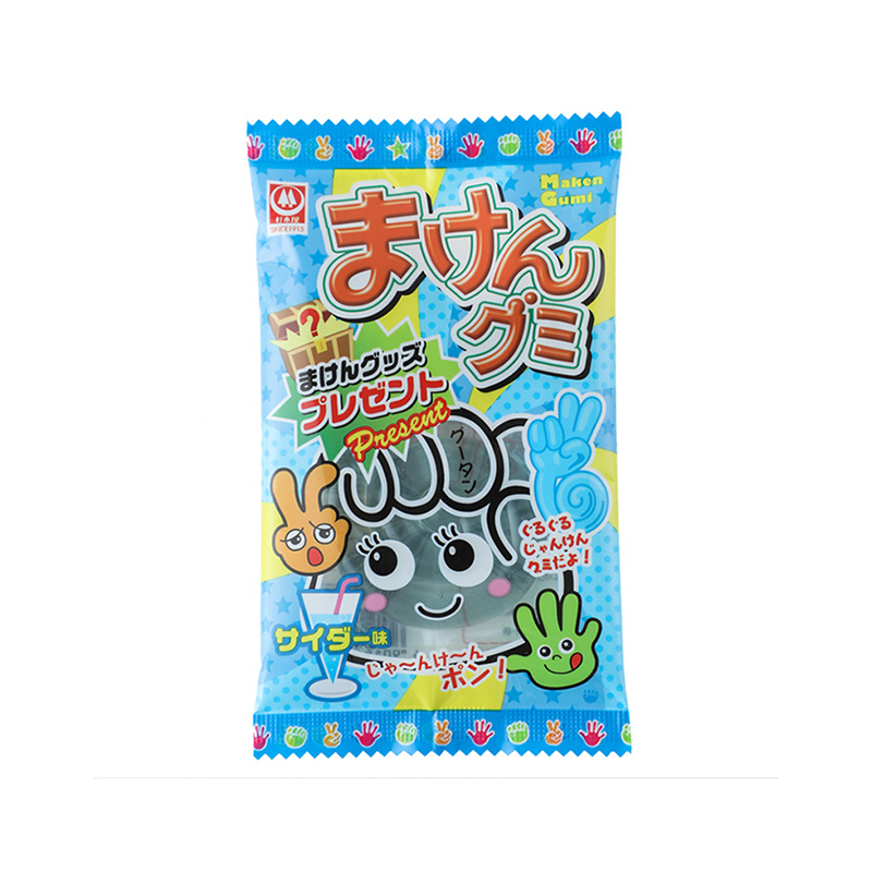 杉本屋石頭剪刀(dāo)布玩趣造型凝膠糖果（汽水味）