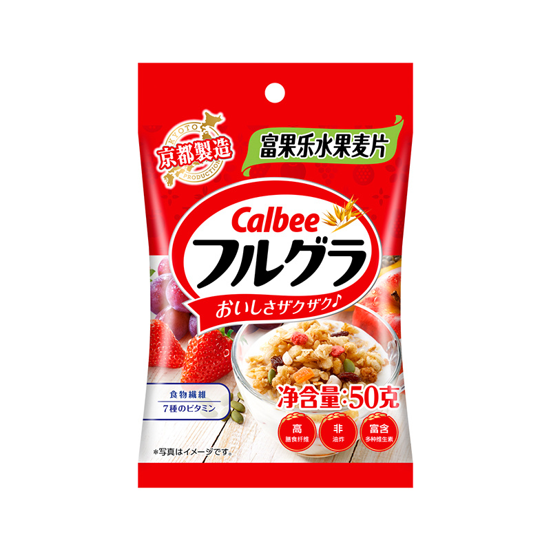 Calbee 水果麥片50g