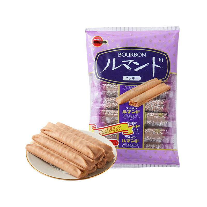 波路夢浪漫多(duō)可(kě)可(kě)奶油味曲奇餅幹棒