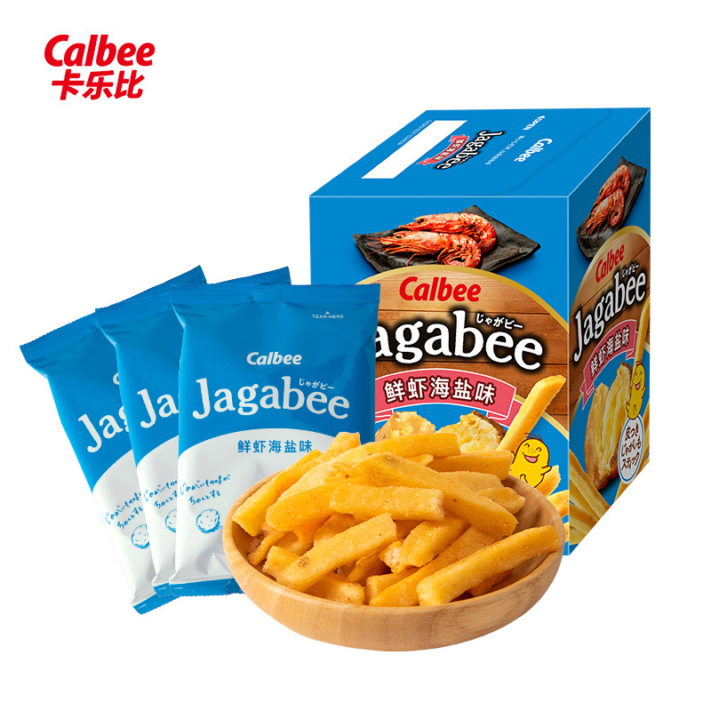 Jagabee 薯條鮮蝦海鹽味