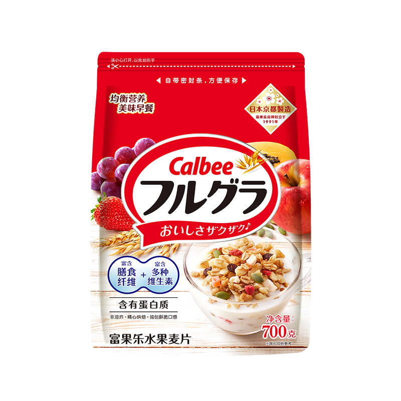 Calbee 水果麥片700g