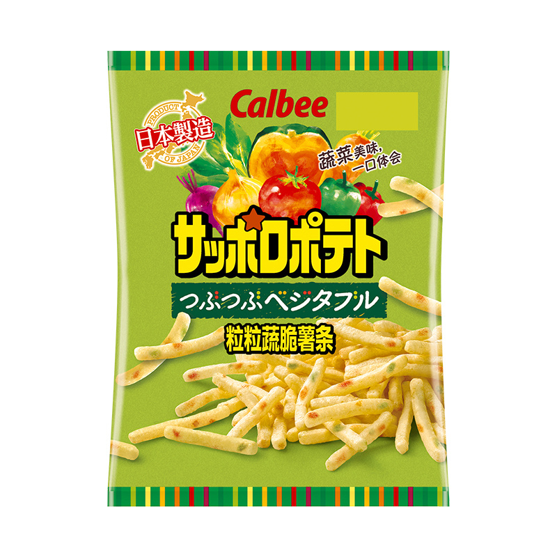 粒粒蔬脆薯條67g