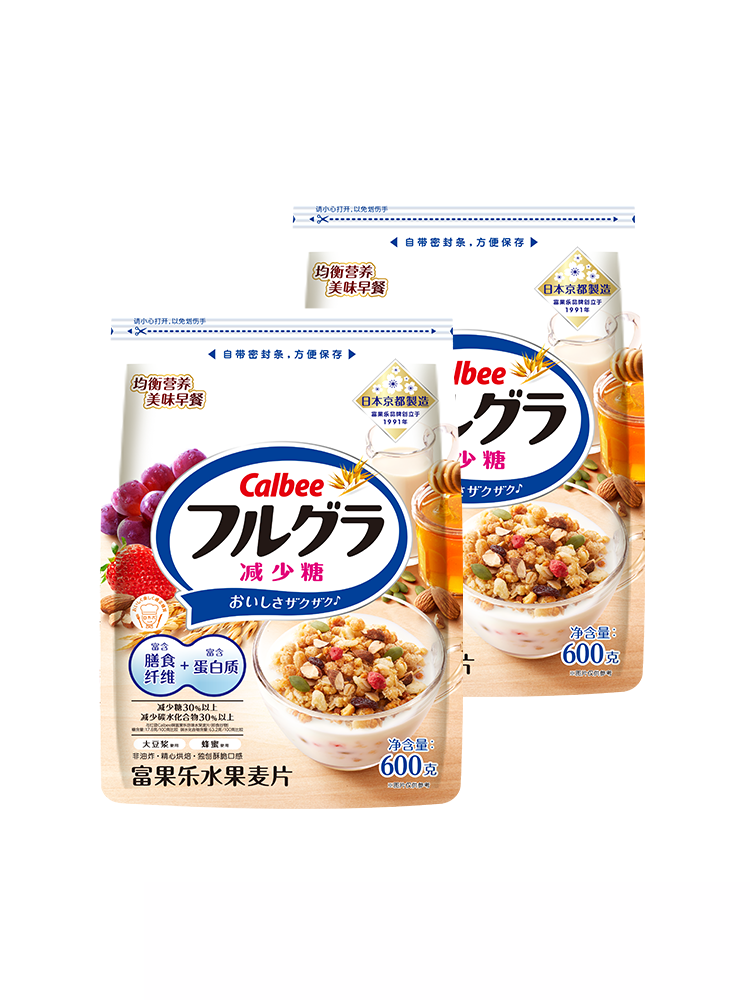 Calbee 水果麥片600g