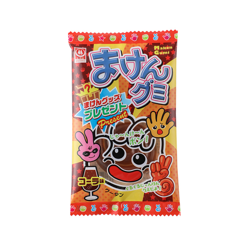 杉本屋石頭剪刀(dāo)布玩趣造型凝膠糖果（可(kě)樂味）