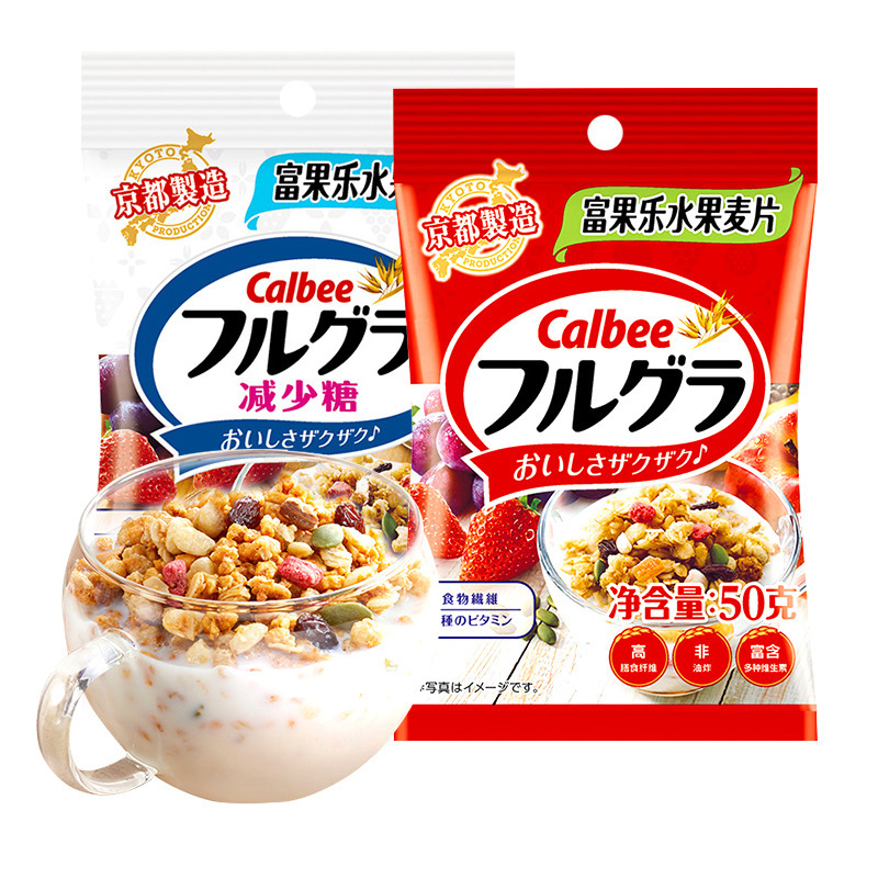 Calbee 水果麥片50g