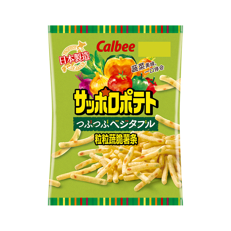 粒粒蔬脆薯條67g