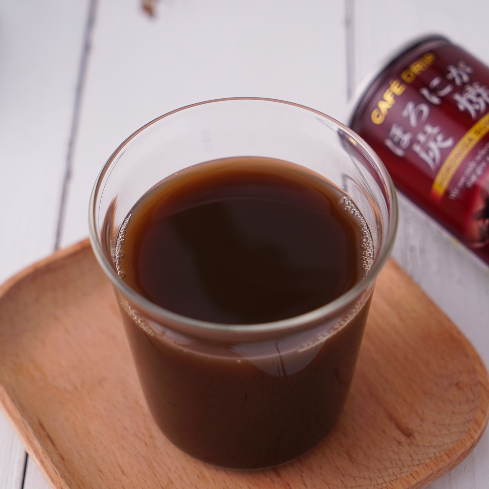 滴漏芳香微苦炭燒咖啡飲料